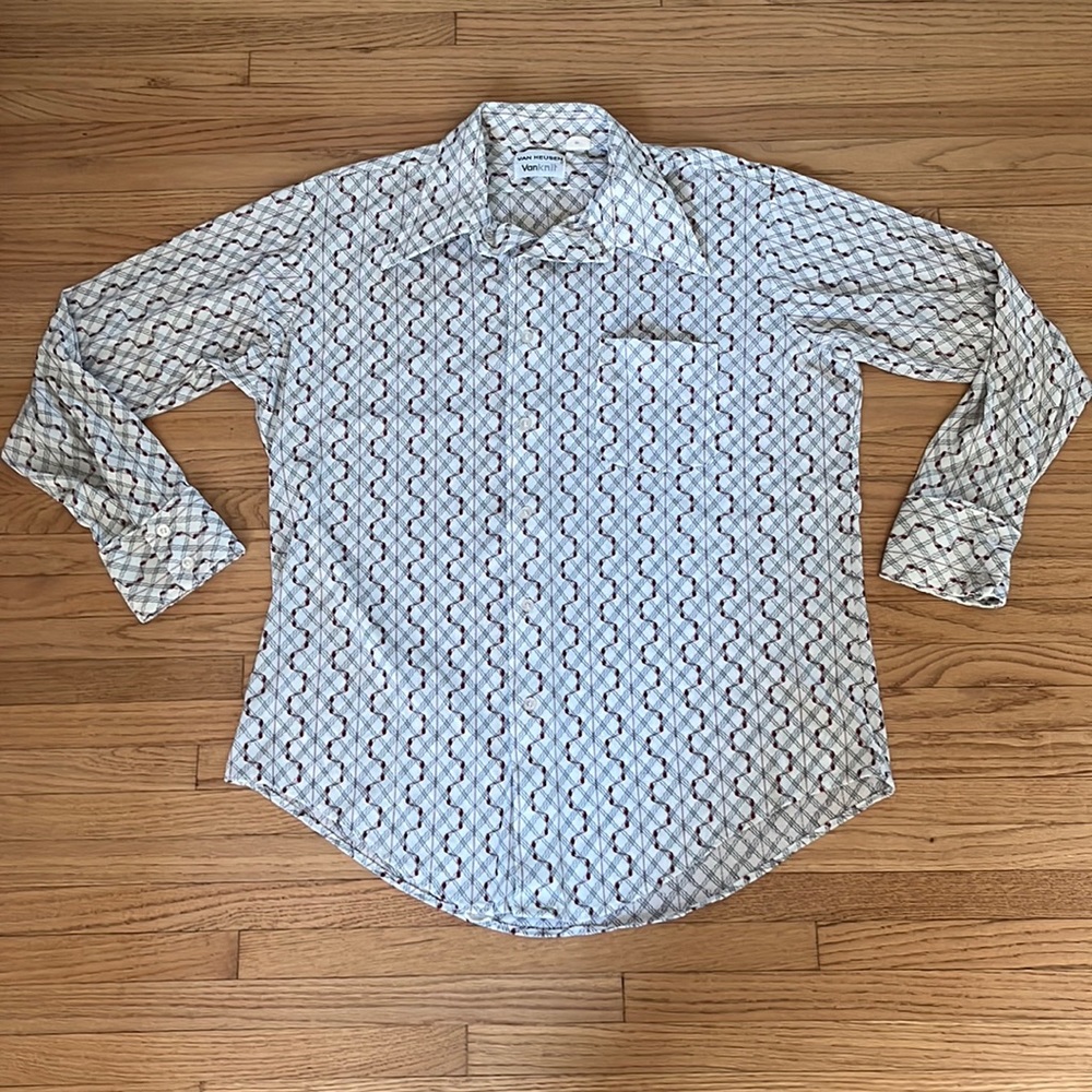 Authentic Vintage Men’s White 70s Shirt